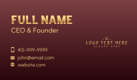 Muslim Islamic Religion Business Card