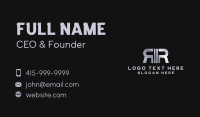 Steel Business Card example 4