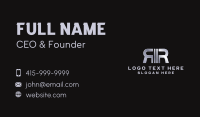 Aluminum Business Card example 4