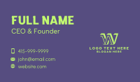 Tech Web Developer Programmer Business Card