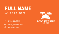 Food Cover Business Card example 1
