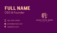 Woman Business Card example 4