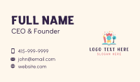 Kindergarten Daycare Learning Business Card