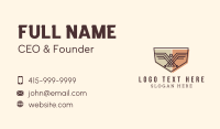 Military Eagle Shield Business Card