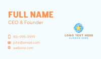 Pixelated Business Card example 2