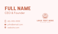 Coconut Business Card example 2