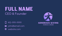 Non Profit Wellness Group Business Card Image Preview