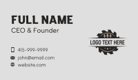 Saw Business Card example 4