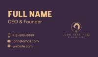 Woman Diamond Jewelry Business Card Design