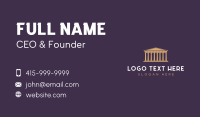 Greek Business Card example 4
