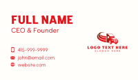 Truck Cargo Hauling Business Card