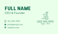 Green Eco Building Business Card