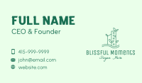 Green Eco Building Business Card Image Preview