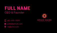 Whirl Business Card example 3