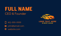 Flaming Business Card example 2