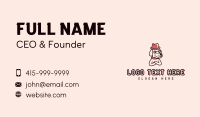 Pet Shop Dog Fashion Business Card Design