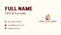 Barbeque Business Card example 1