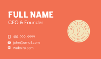 Natural Energy Business Card example 2