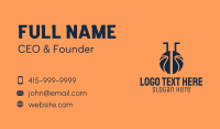 Basketball Sports Lab  Business Card Design