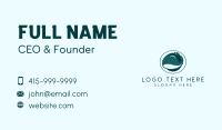Baby Whale Brush Business Card Design
