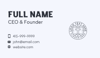 Pastor Business Card example 3