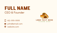 Nebraska Sandwich Food Business Card