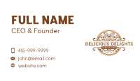 Culinary Bakery Cusine Business Card Image Preview