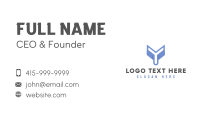 Tech Letter Y Business Card