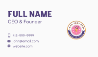 Cheerleader Business Card example 2