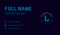 Industry Business Card example 2