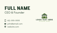 Greenhouse Gardening Tools Business Card