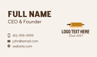 Rolling Pin Business Card example 3