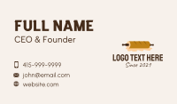 Homemade Business Card example 3