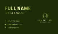 Floral Leaf Boutique Business Card