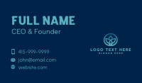 Lotus Flower Wellness Business Card