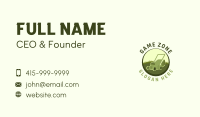 Landscaping Lawn Mower Business Card Design