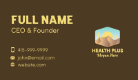 Sand Dune Desert  Business Card