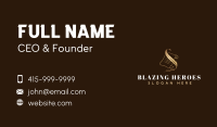 Elegant Feather Quill Pen Business Card Image Preview