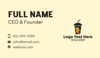 Healthy Drink Business Card example 2