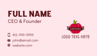 Apple Farm Business Card example 1