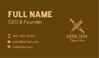 Rolling Pin Wheat Business Card
