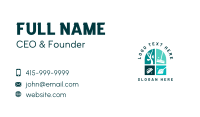 Organic Housekeeping Cleaner Business Card