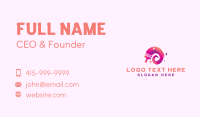 Sparkling Home Paintbrush Business Card