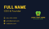 Citrus Tooth Healthy Dentist Business Card