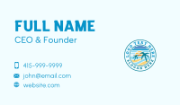 Summer Beach Island Business Card