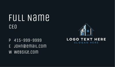 Realty Property Builder Business Card