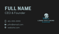 Futuristic Robotic Head Business Card