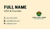 Jamaica Flag Beach  Business Card Design