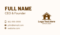 Small Residential House Business Card