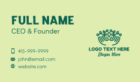 Sustainability Business Card example 3